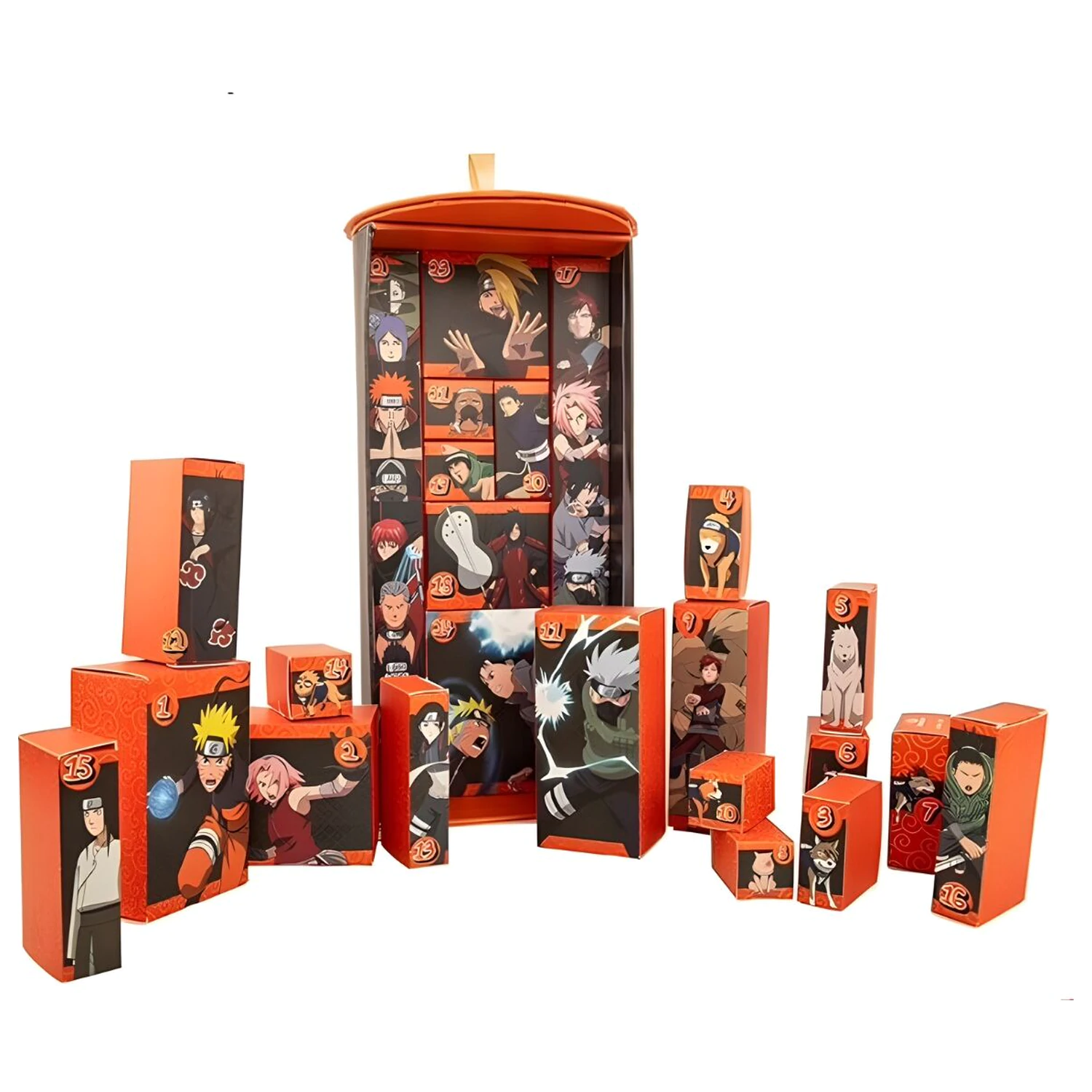 Naruto deluxe adventný kalendár produktová fotografia