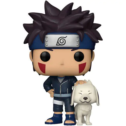 Naruto POP! Animation Vinilová figúrka Kiba s Akamarom 9 cm termékfotó