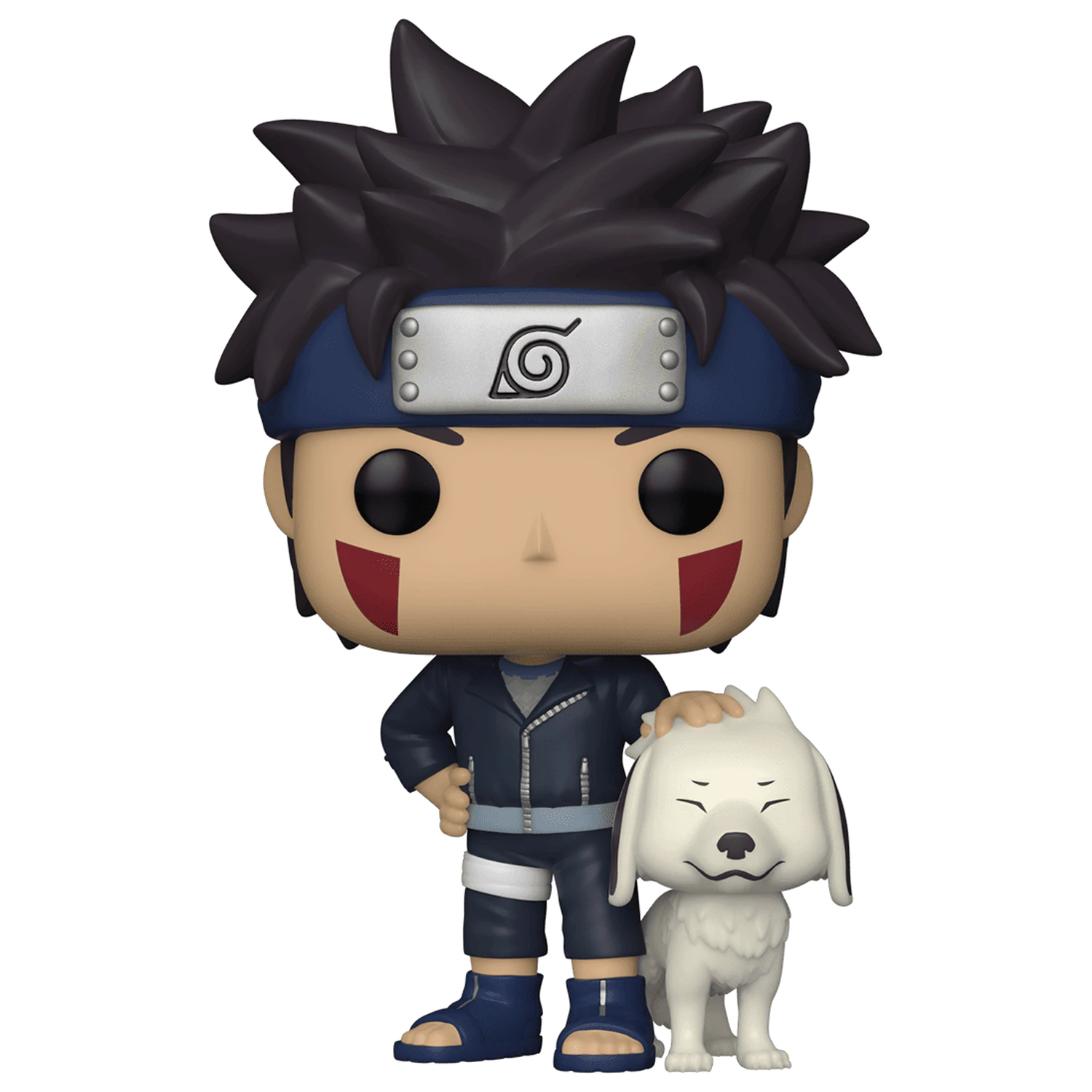 Naruto POP! Animation vinylová figúrka Kiba w/Akamaru 9 cm produktová fotografia