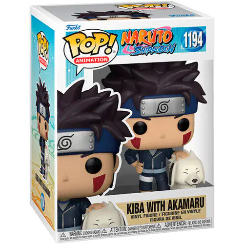 Naruto POP! Animation Vinilová figúrka Kiba s Akamarom 9 cm termékfotó