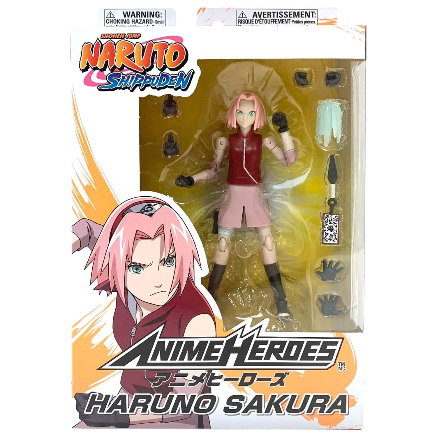 NARUTO Haruno Sakura figúrka Anime Heroes 17cm produktová fotografia
