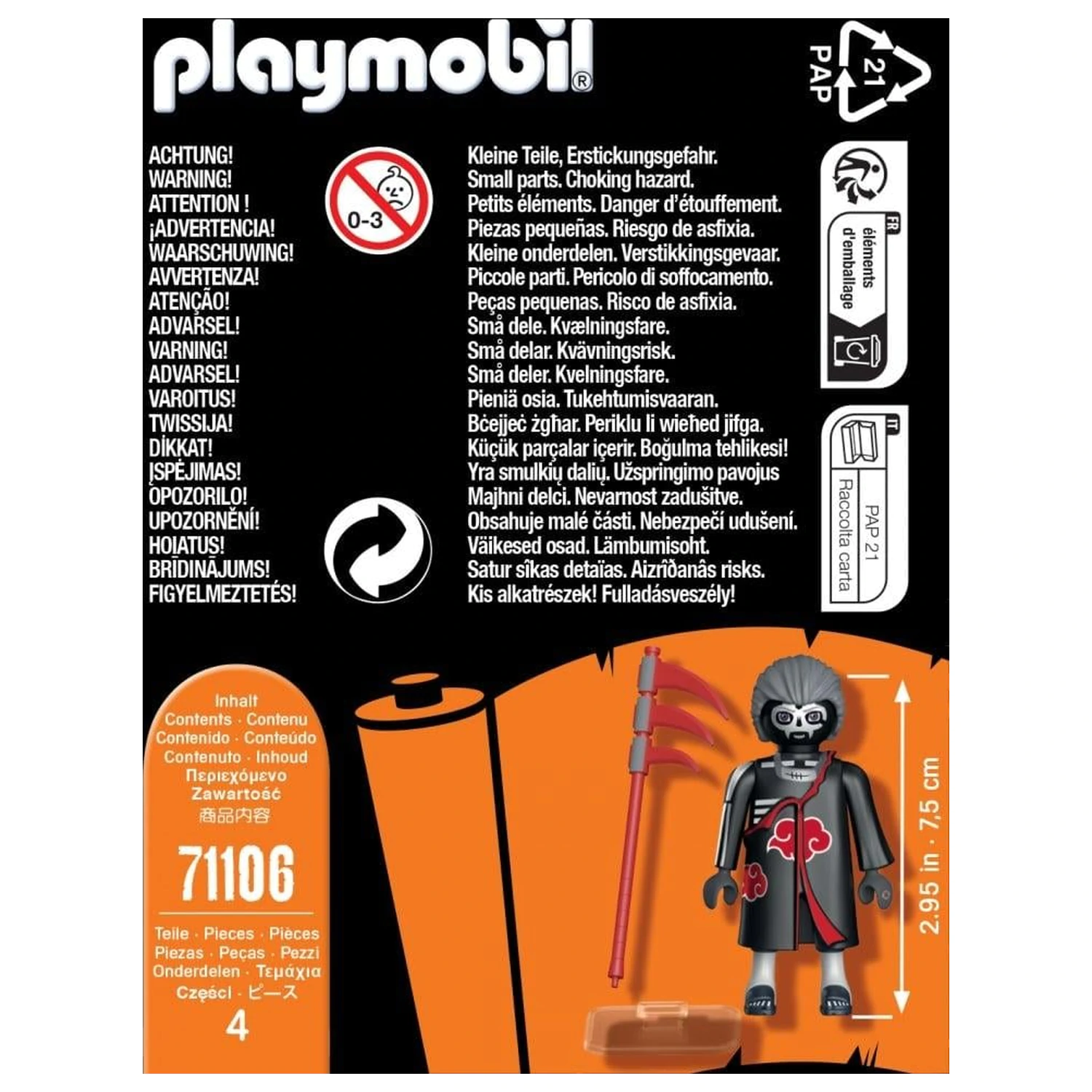 NARUTO Hidan Playmobil produktová fotografia