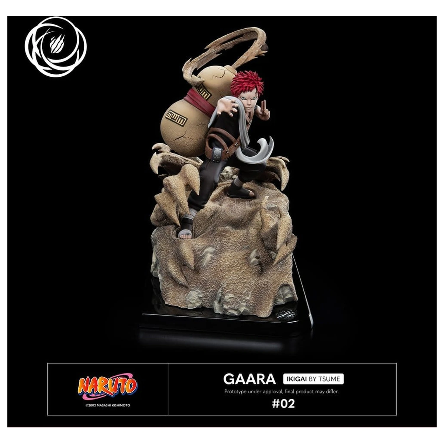 Naruto IKIGAI Figúrka 1/6 Gaara produktová fotografia