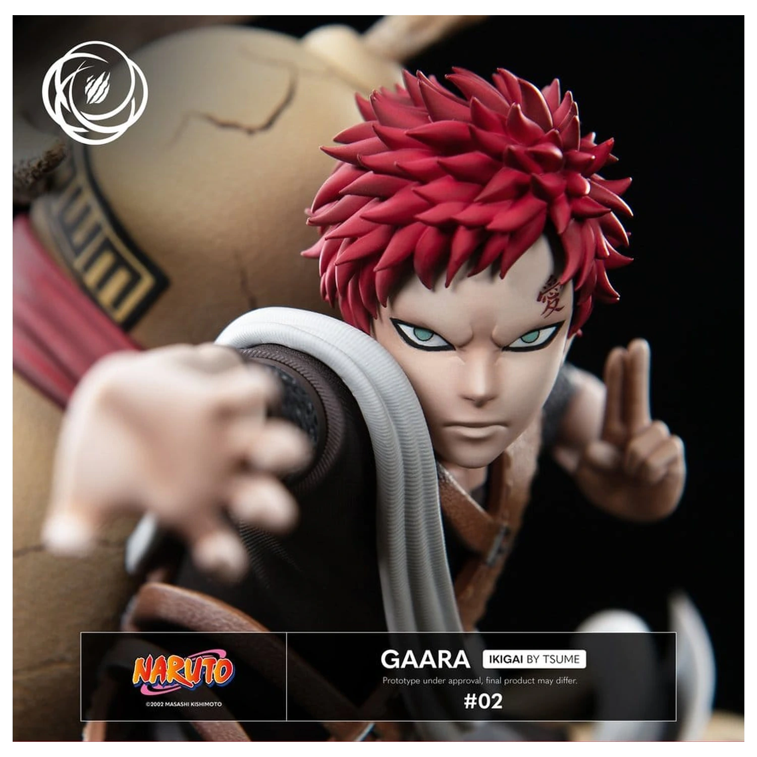 Naruto IKIGAI Figúrka 1/6 Gaara produktová fotografia