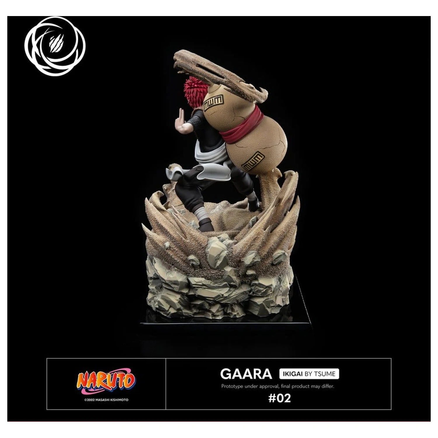 Naruto IKIGAI Figúrka 1/6 Gaara produktová fotografia