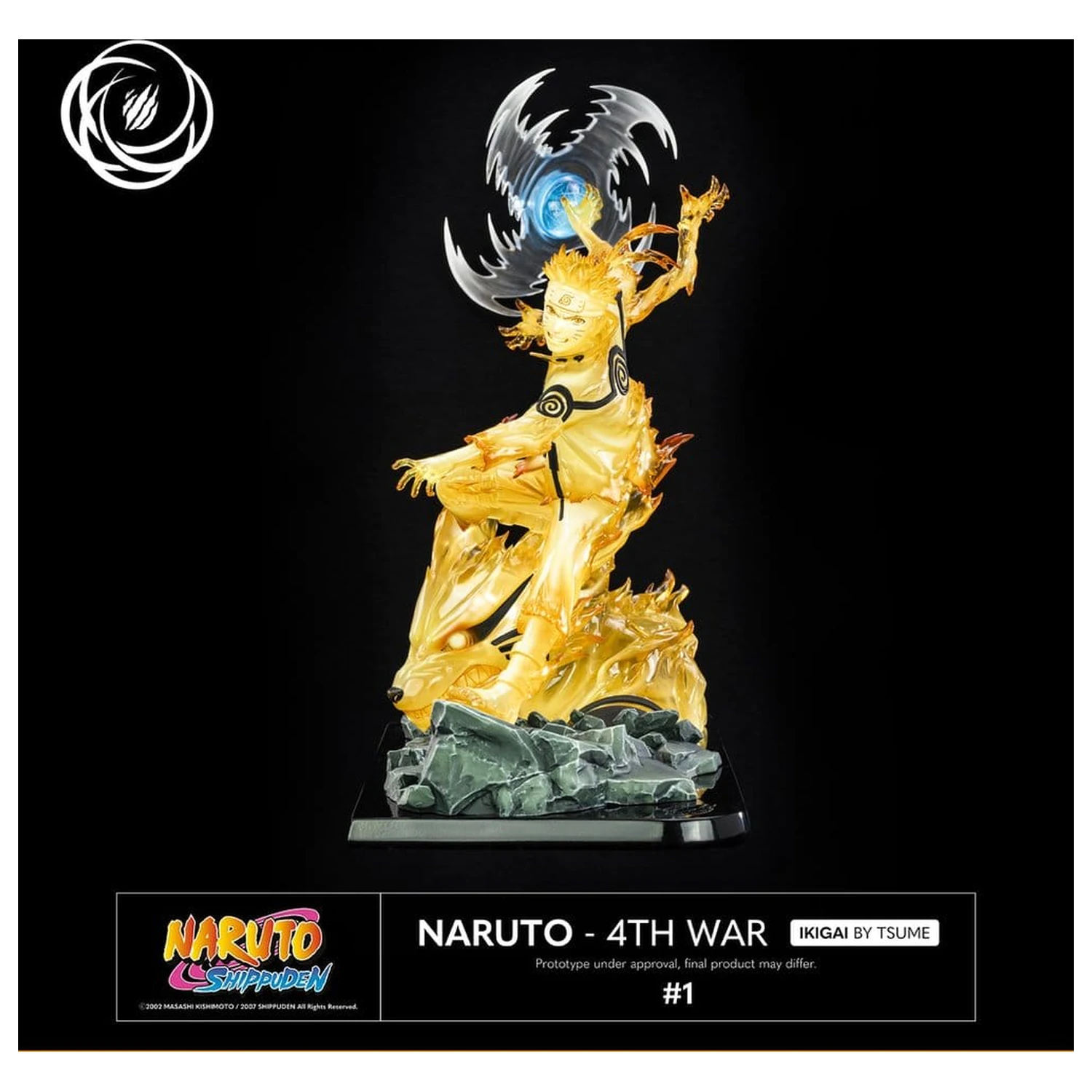 Naruto IKIGAI Figúrka 1/6 Naruto Fourth Great Ninja War produktová fotografia