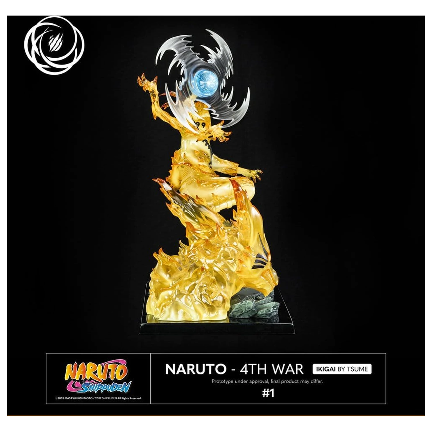 Naruto IKIGAI Figúrka 1/6 Naruto Fourth Great Ninja War produktová fotografia