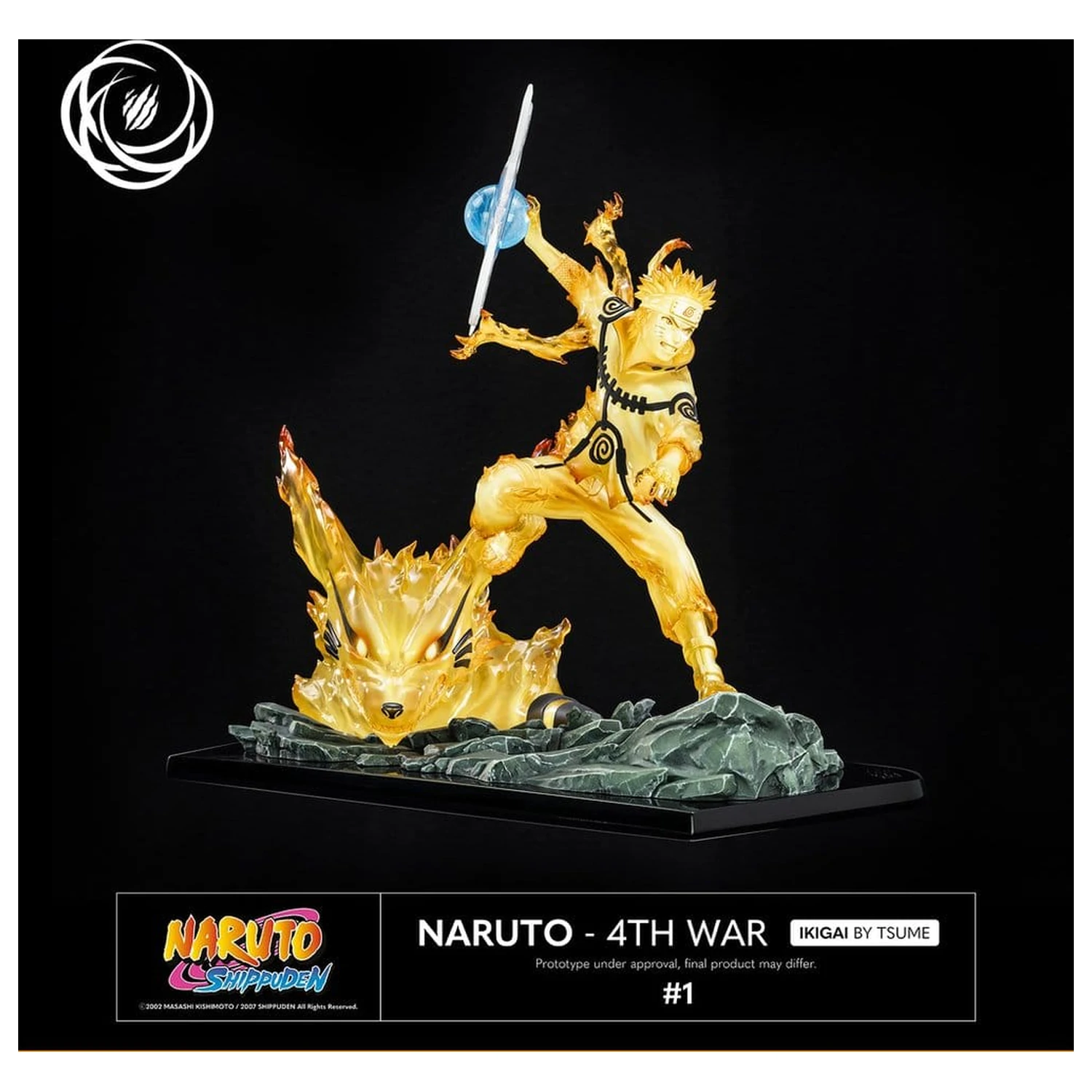 Naruto IKIGAI Figúrka 1/6 Naruto Fourth Great Ninja War produktová fotografia