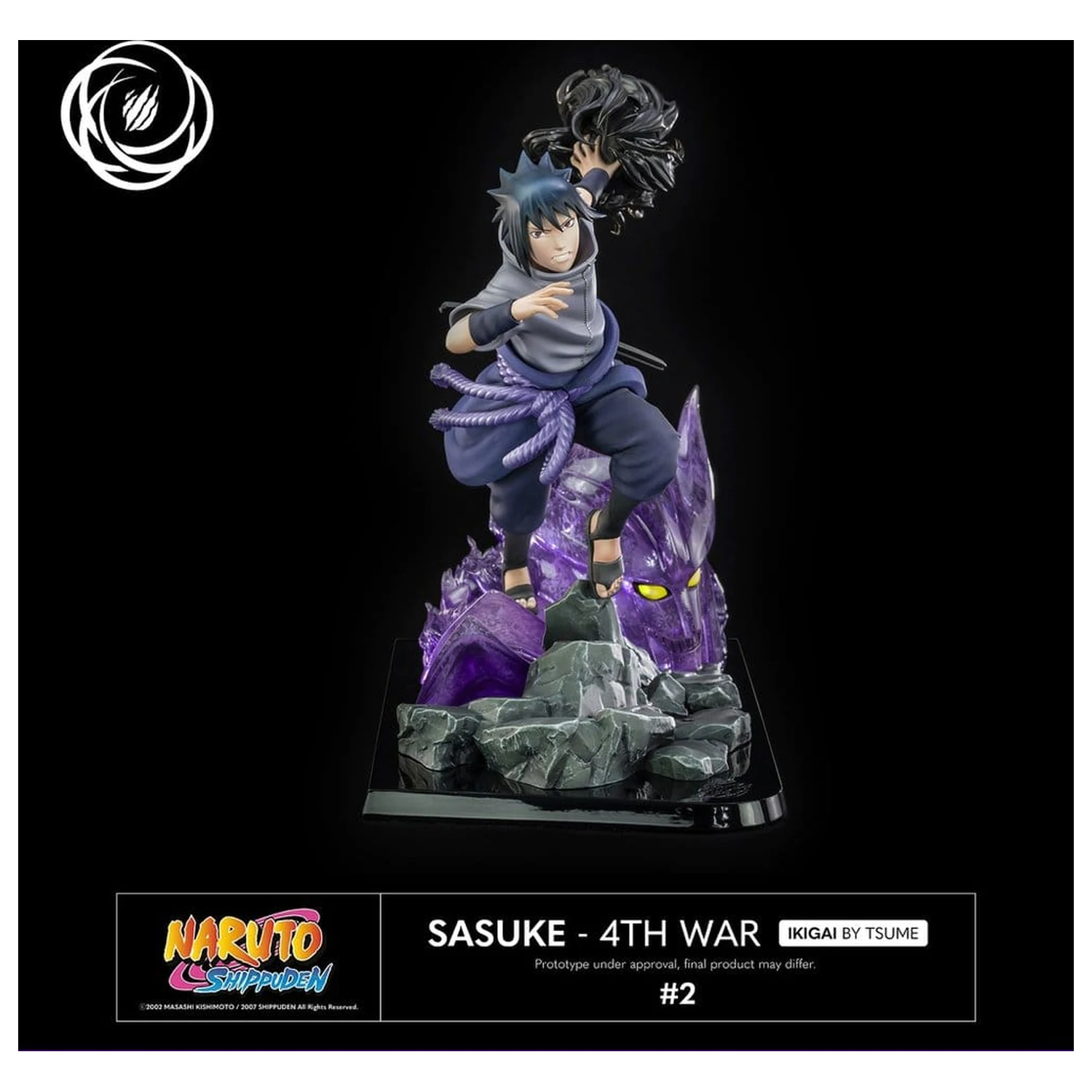 Naruto IKIGAI Figúrka 1/6 Sasuke Fourth Great Ninja War produktová fotografia