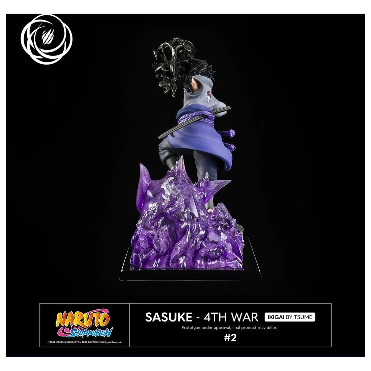 Naruto IKIGAI Figúrka 1/6 Sasuke Fourth Great Ninja War produktová fotografia