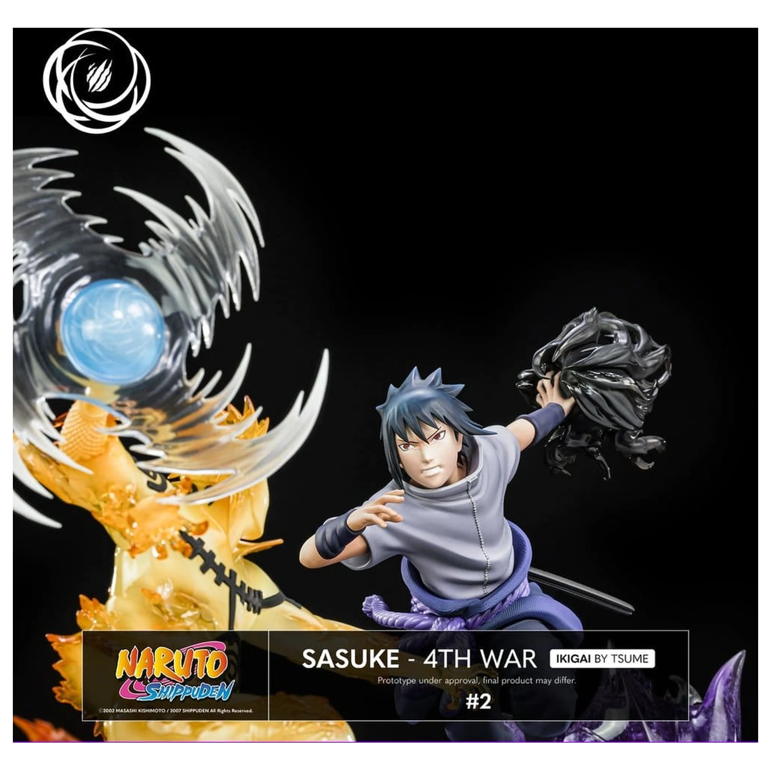 Naruto IKIGAI Figúrka 1/6 Sasuke Fourth Great Ninja War produktová fotografia