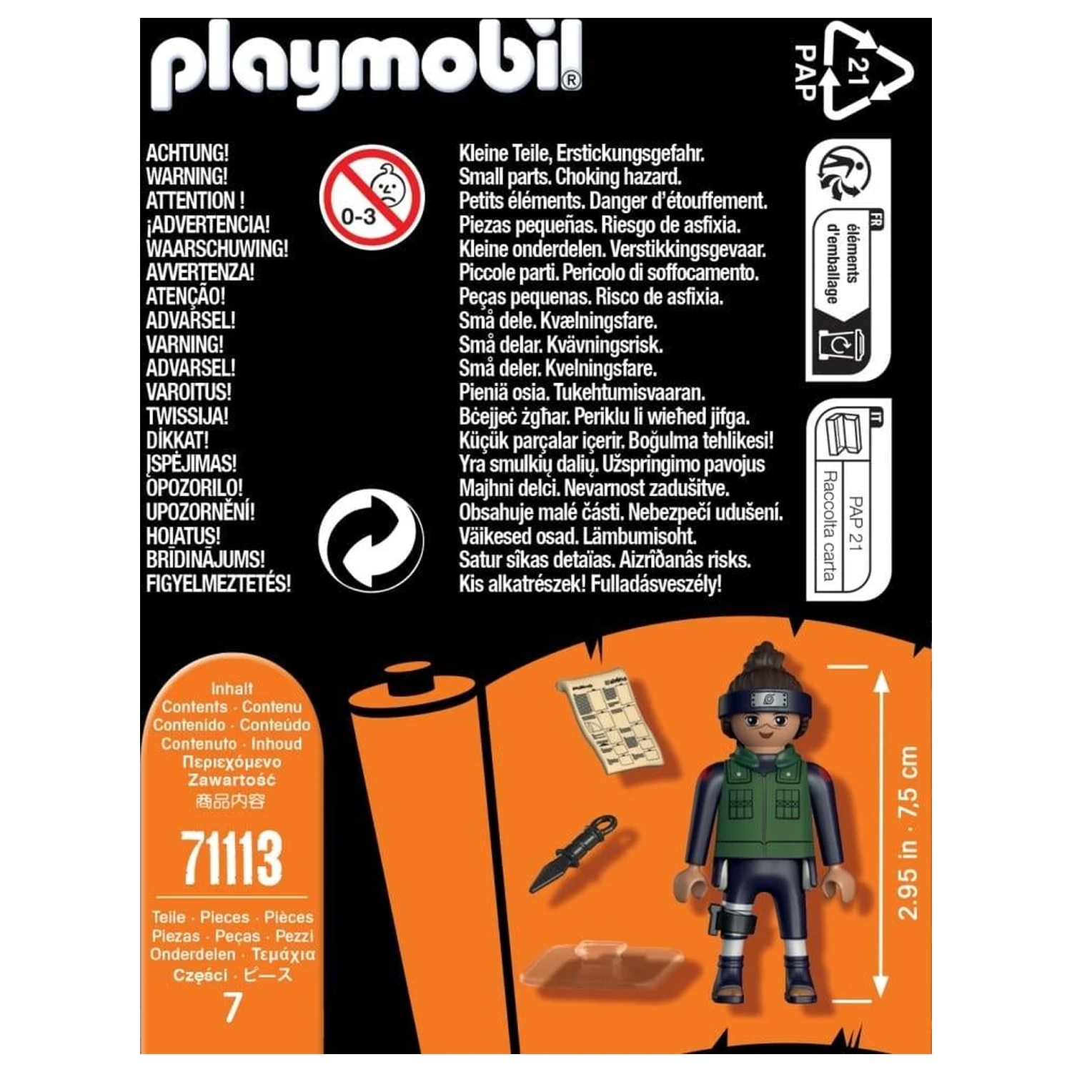 Naruto Iruka Playmobil produktová fotografia