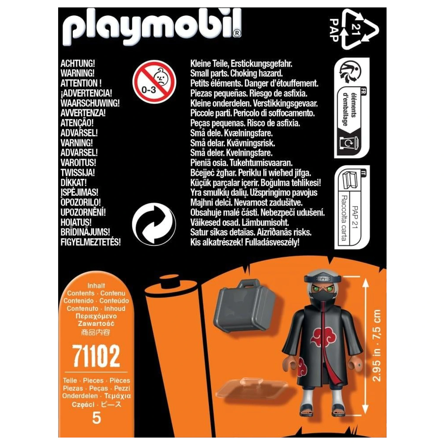 Naruto Kakuzu Playmobil produktová fotografia