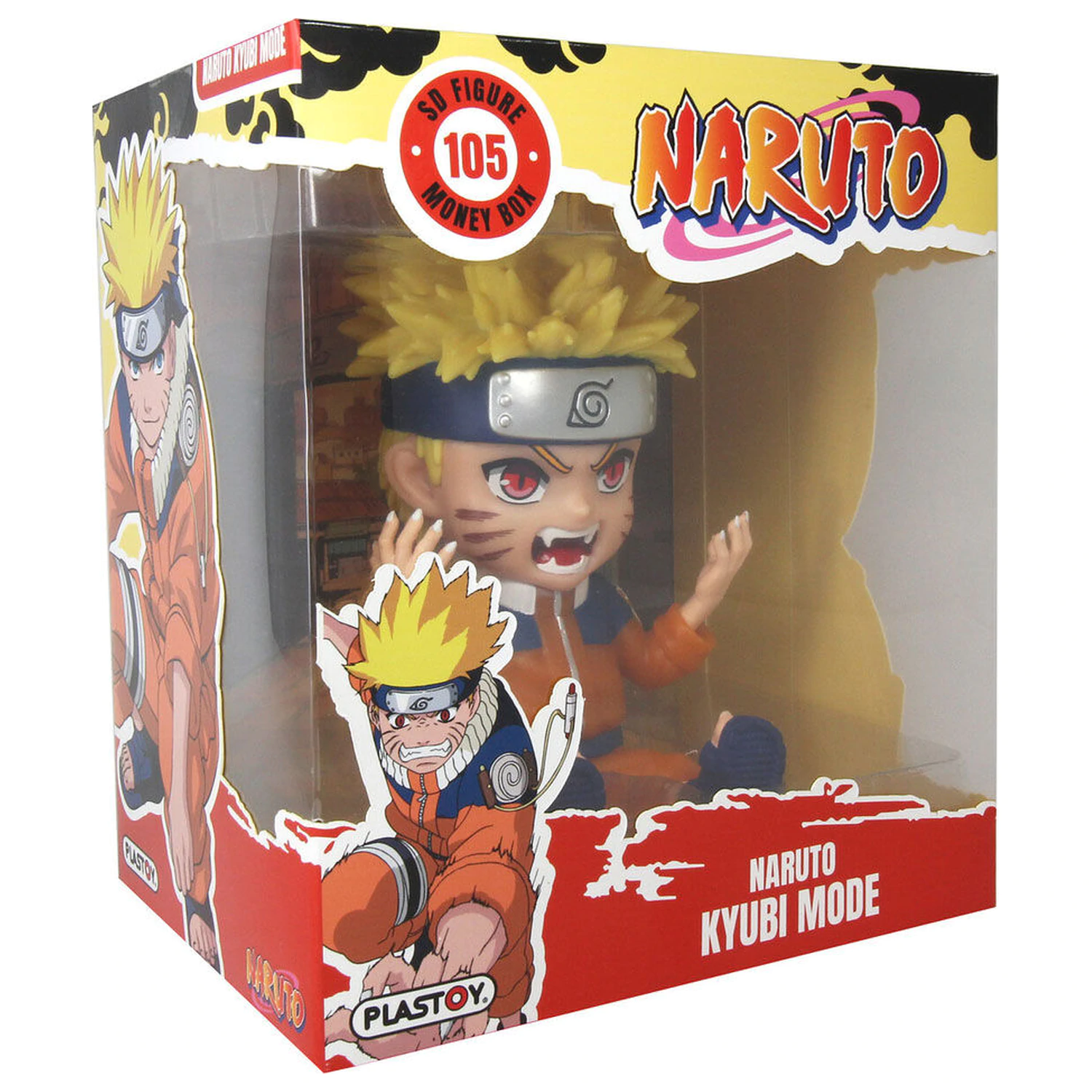 Naruto - Naruto Kyubi Mood pokladnička figúrka 15cm produktová fotografia