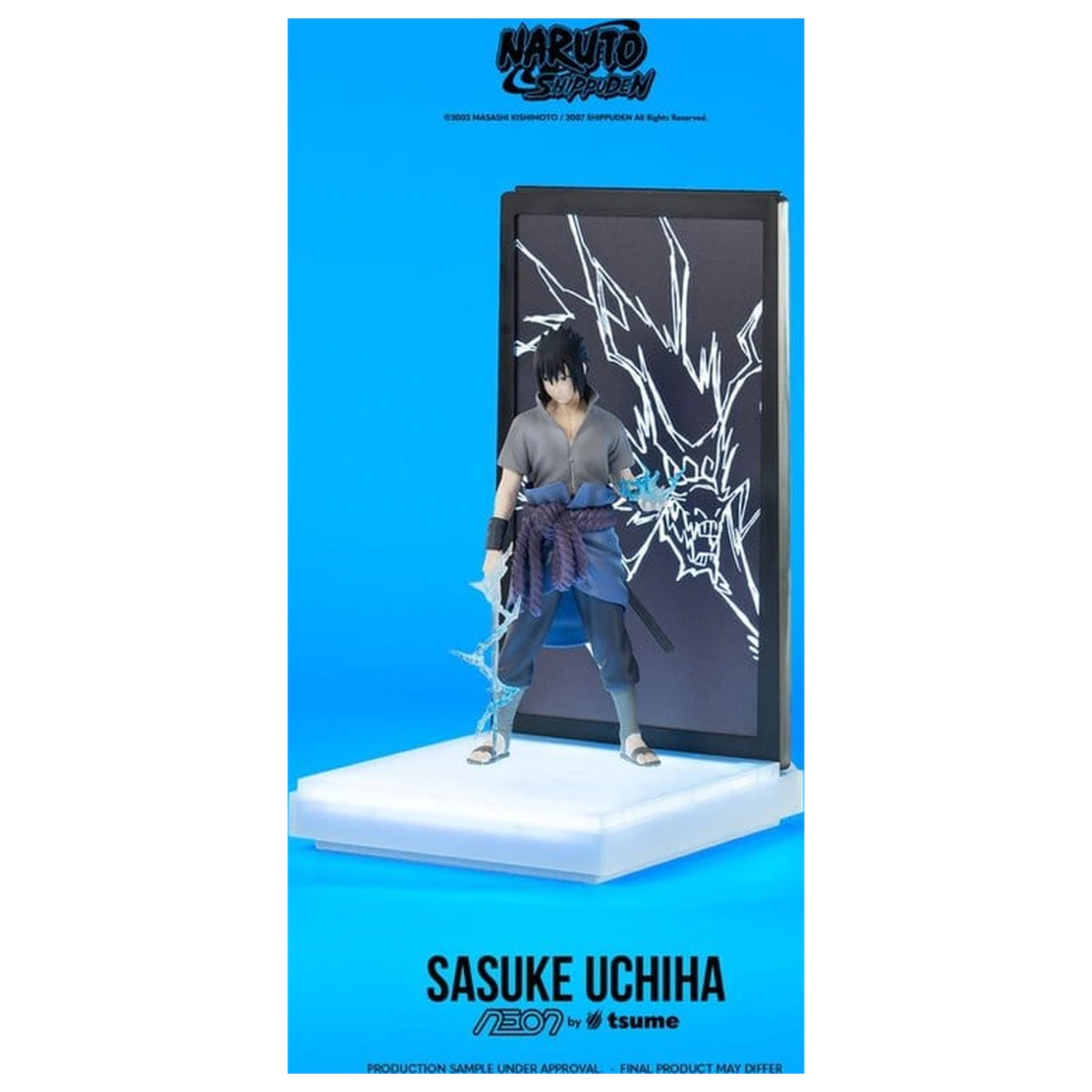 Naruto Neónová figúrka 1/9 Sasuke Uchiha 25 cm produktová fotografia