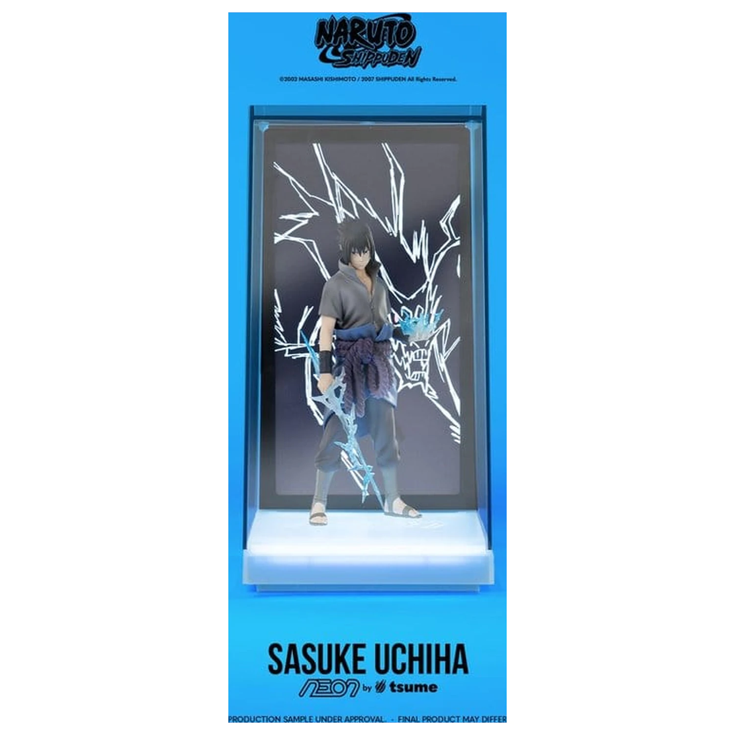Naruto Neónová figúrka 1/9 Sasuke Uchiha 25 cm produktová fotografia