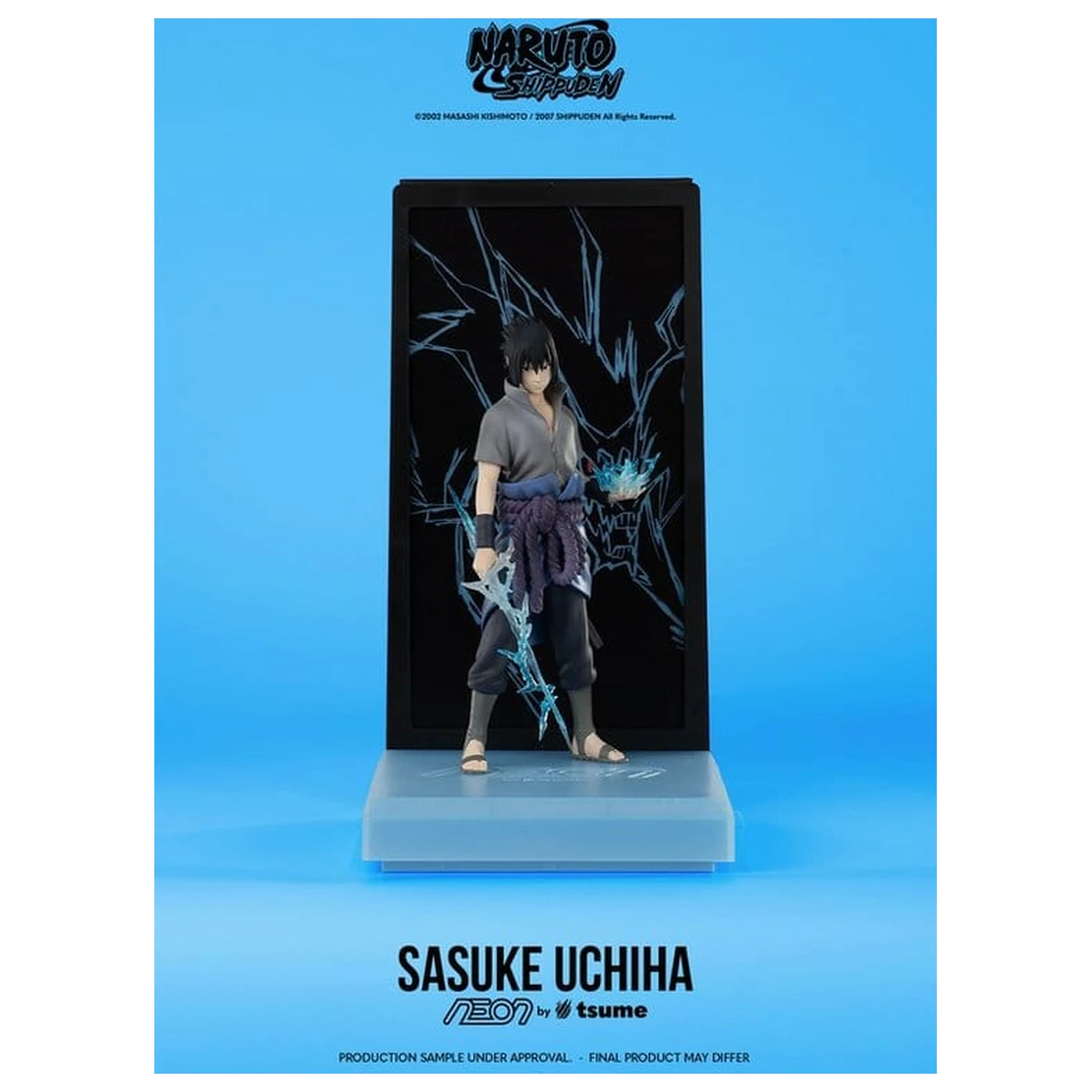 Naruto Neónová figúrka 1/9 Sasuke Uchiha 25 cm produktová fotografia