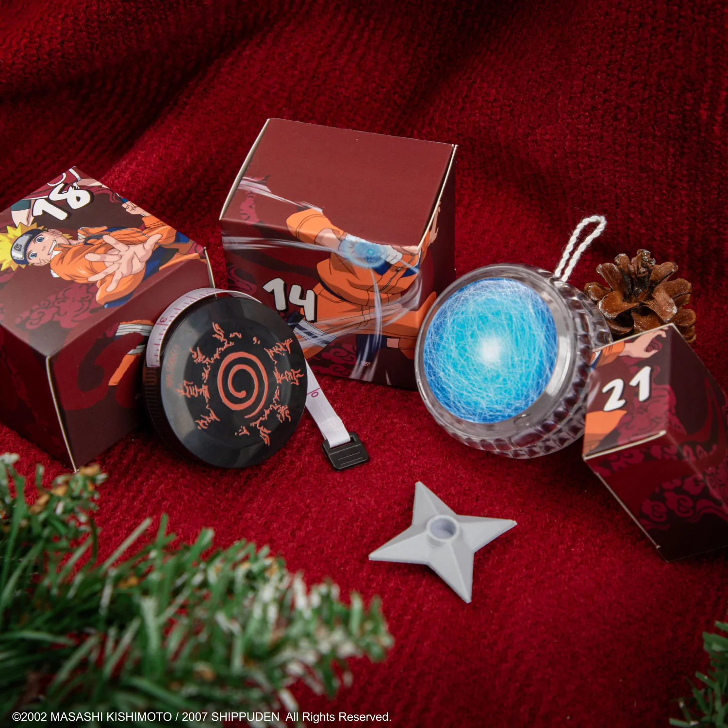 Naruto Adventný kalendár Rasengan 2026 produktová fotografia