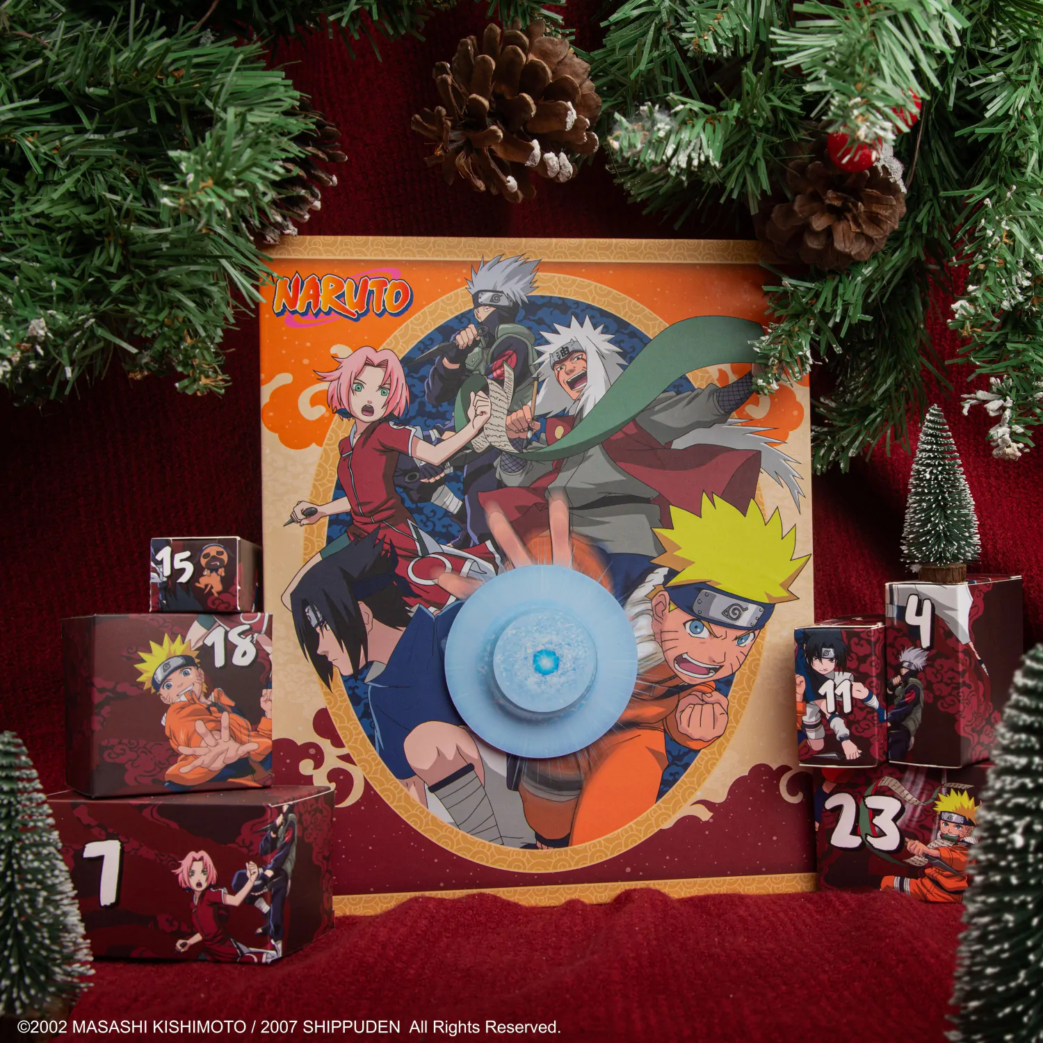 Naruto Adventný kalendár Rasengan 2026 produktová fotografia