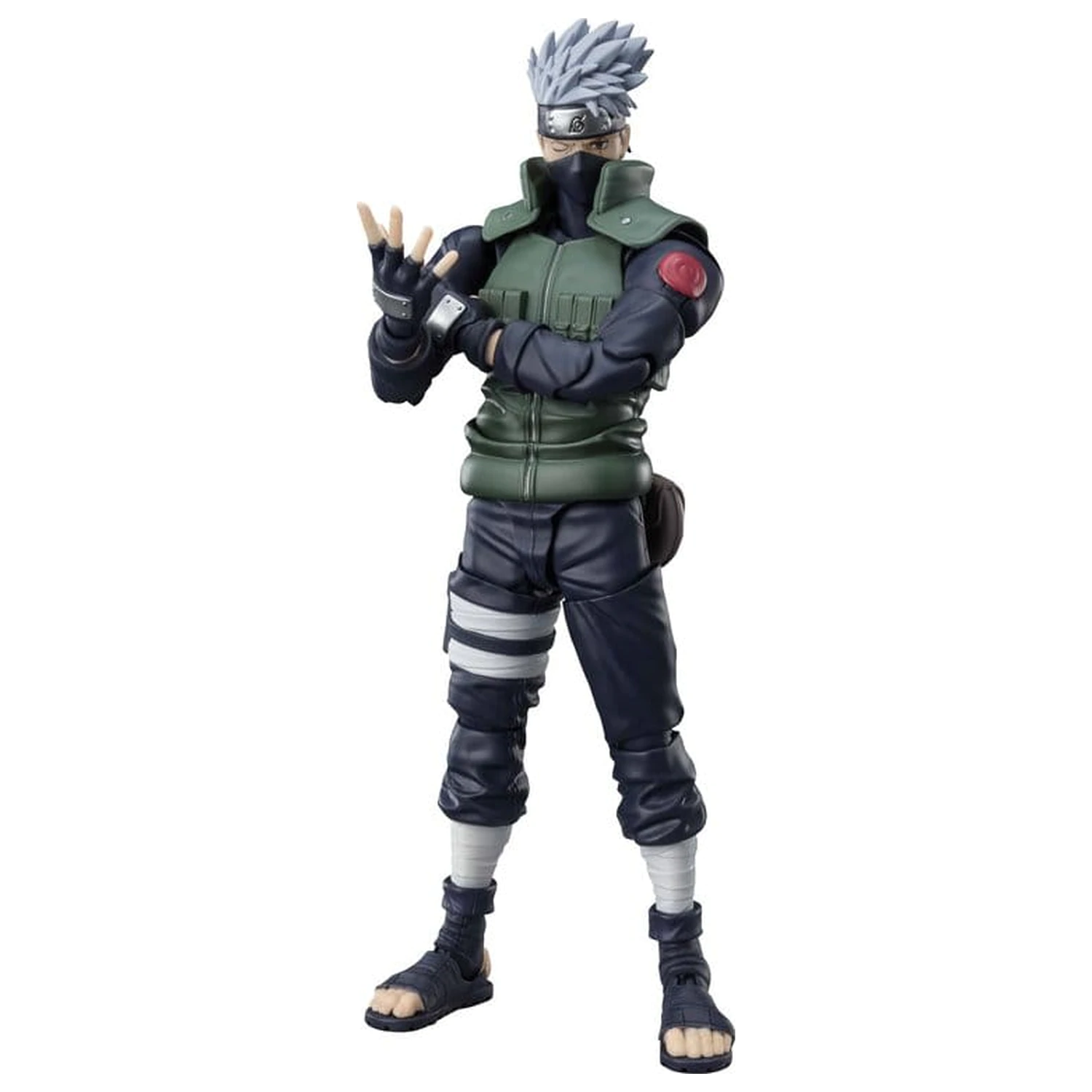 Naruto S.H.Figuarts akčná figúrka Kakashi Hatake -The famed Sharingan Hero- 16 cm produktová fotografia