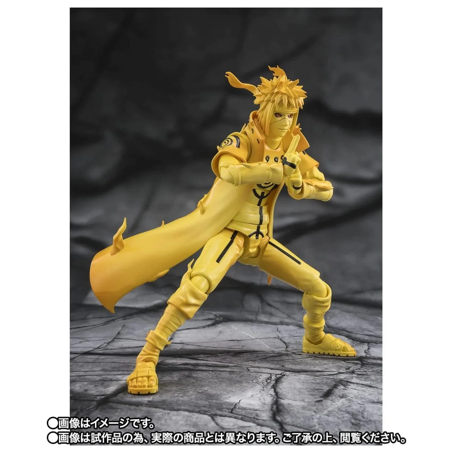 Naruto S.H.Figuarts akčná figúrka Minato Namikaze (Kurama Link Mode) -Bond of Light That Shatters Darkness- 15 cm produktová fotografia