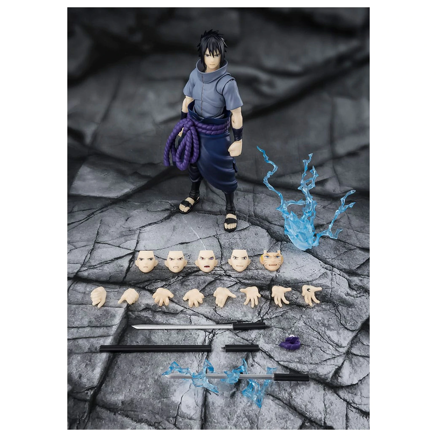 Naruto S.H.Figuarts akčná figúrka Sasuke Uchiha Solitary Shinobi 15 cm produktová fotografia