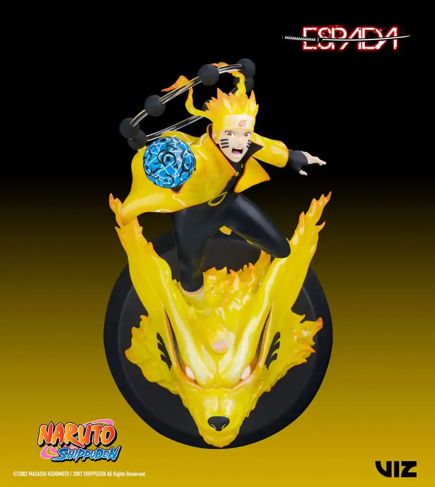 Naruto Shippuden PVC Magnet Statue 1/8 Naruto Uzumaki & Kurama 28 cm termékfotó