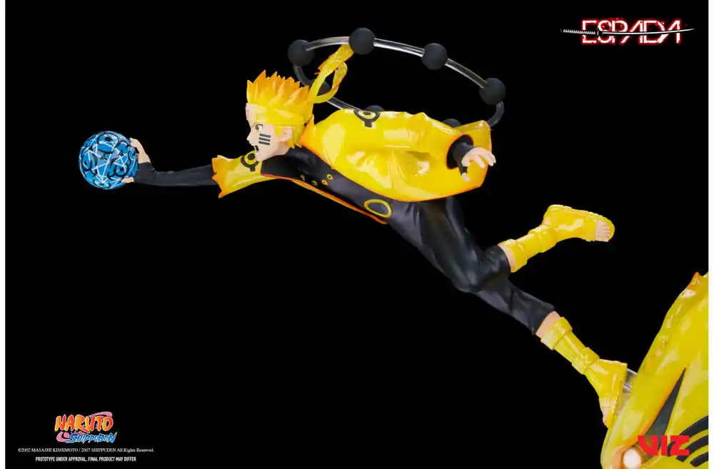 Naruto Shippuden PVC Magnet Statue 1/8 Naruto Uzumaki & Kurama 28 cm termékfotó