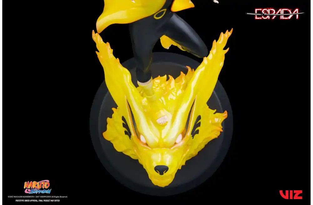 Naruto Shippuden PVC Magnet Statue 1/8 Naruto Uzumaki & Kurama 28 cm termékfotó