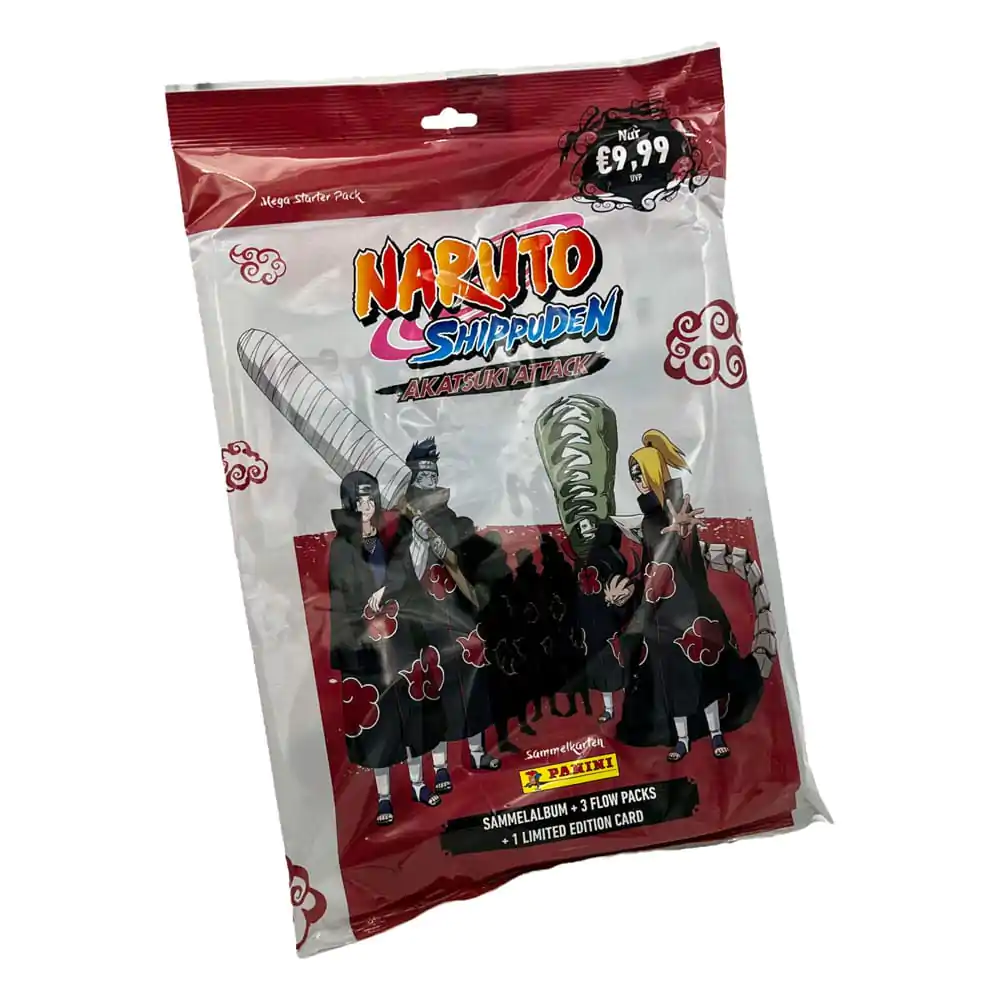 Naruto Shippuden Akatsuki Attack Trading Cards štartovací balíček *Nemecká verzia* termékfotó