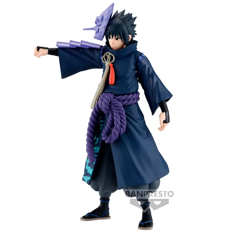 Naruto Shippuden Animation 20Th Anniversary Costume Sasuke Uchiha figúrka 16 cm [Naruto Shippuden Animation 20Th Anniversary Costume Sasuke Uchiha figure 16cm] termékfotó