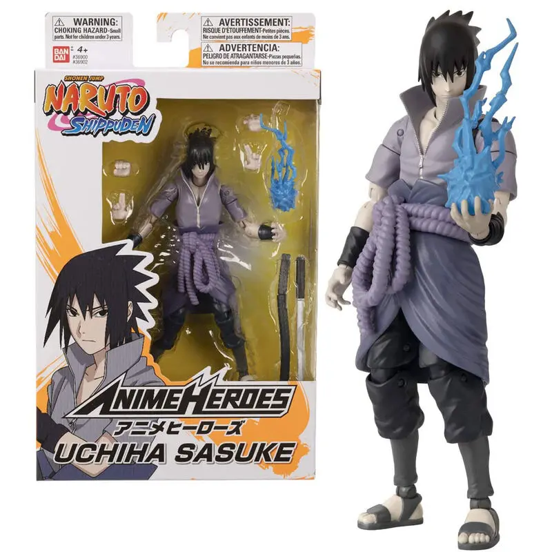Naruto Shippuden Anime Heroes Uchiha Sasuke figúrka 15cm produktová fotografia