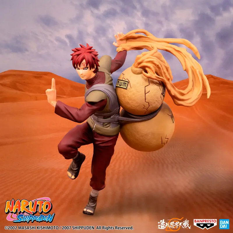 Naruto Shippuden Banpresto F Colosseum Gara figúrka 12 cm termékfotó