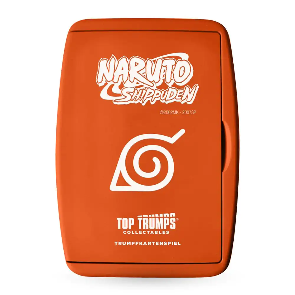 Naruto Shippuden Kolekčná kartová hra Top Trumps kvíz Anime zberateľský *nemecka verzia* termékfotó