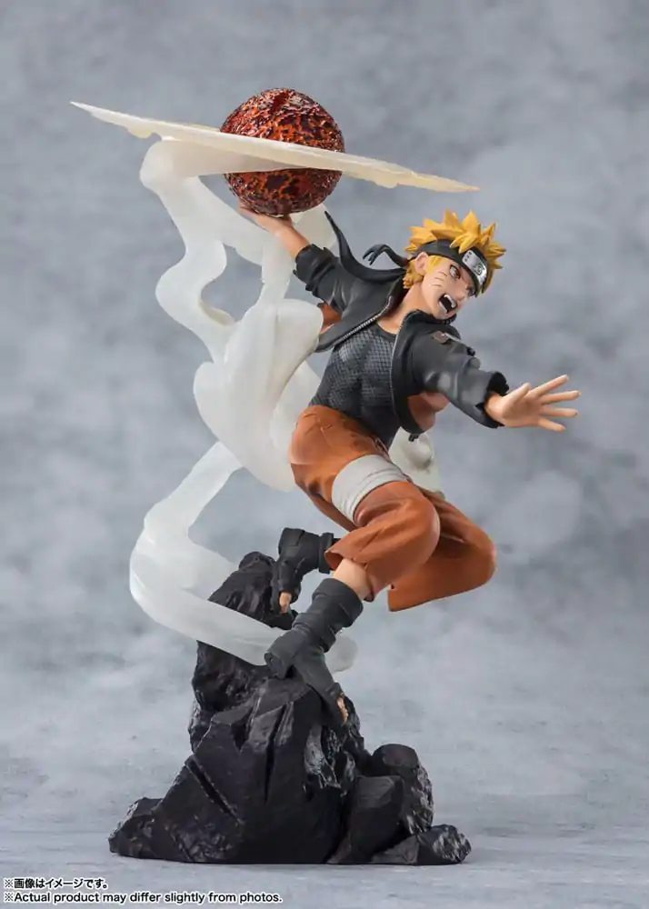 Naruto Shippuden Figuarts ZERO Extra Battle PVC soška Naruto Uzumaki - Sage Art: Lava Release Rasenshuriken 24 cm termékfotó