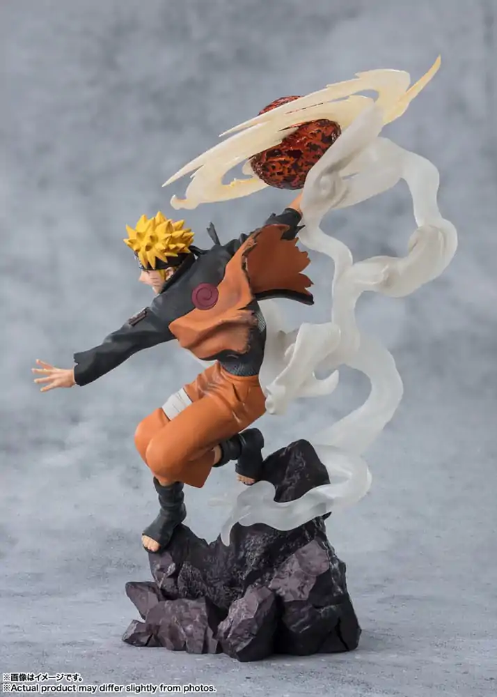 Naruto Shippuden Figuarts ZERO Extra Battle PVC soška Naruto Uzumaki - Sage Art: Lava Release Rasenshuriken 24 cm termékfotó