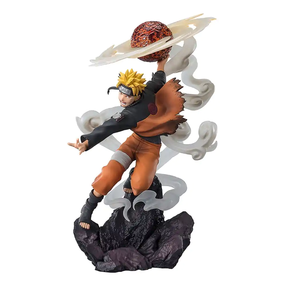 Naruto Shippuden Figuarts ZERO Extra Battle PVC soška Naruto Uzumaki - Sage Art: Lava Release Rasenshuriken 24 cm termékfotó