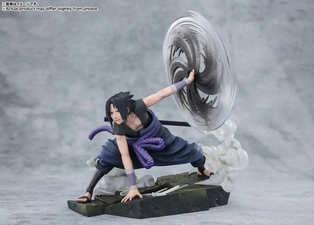 Naruto Shippuden FiguartsZERO Extra Battle PVC Socha Sasuke Uchiha -The Light & Dark of the Mangekyo Sharingan- 20 cm produktová fotografia