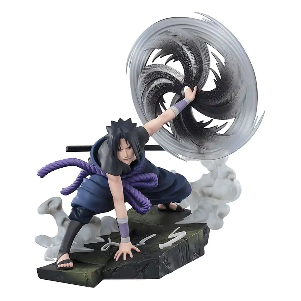 Naruto Shippuden FiguartsZERO Extra Battle PVC Socha Sasuke Uchiha -The Light & Dark of the Mangekyo Sharingan- 20 cm produktová fotografia