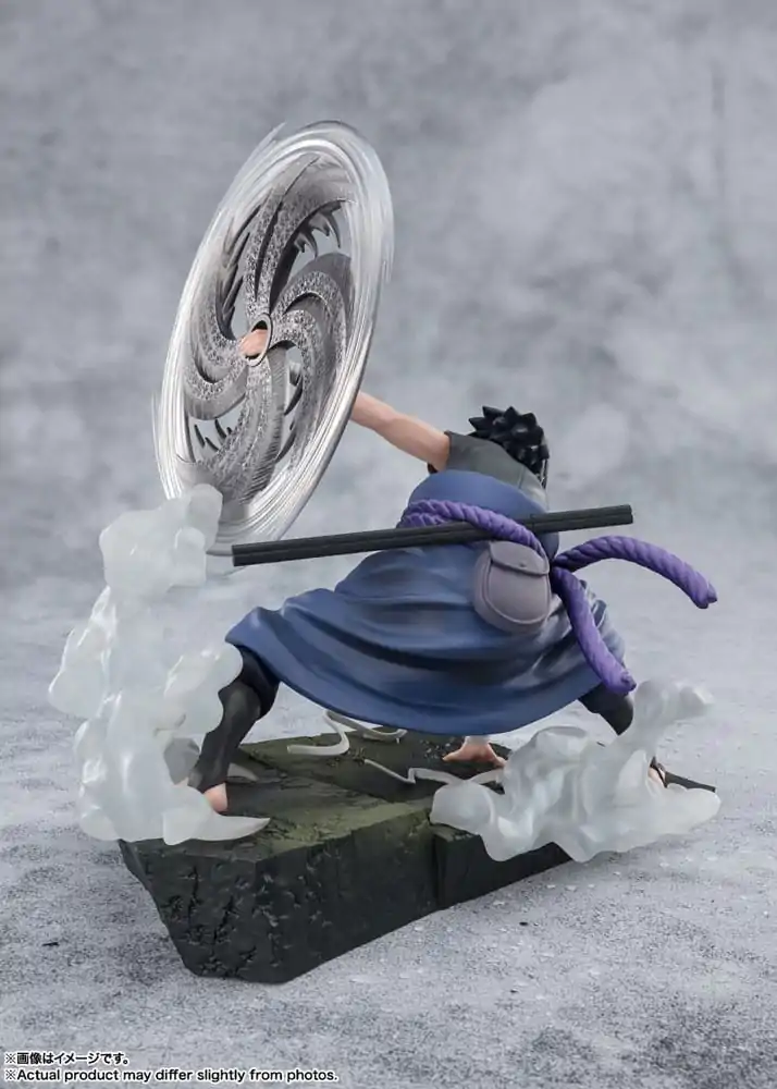 Naruto Shippuden FiguartsZERO Extra Battle PVC Socha Sasuke Uchiha -The Light & Dark of the Mangekyo Sharingan- 20 cm produktová fotografia