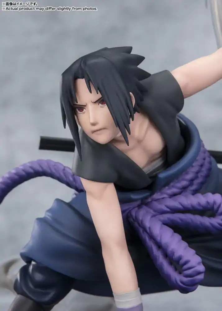 Naruto Shippuden FiguartsZERO Extra Battle PVC Socha Sasuke Uchiha -The Light & Dark of the Mangekyo Sharingan- 20 cm produktová fotografia