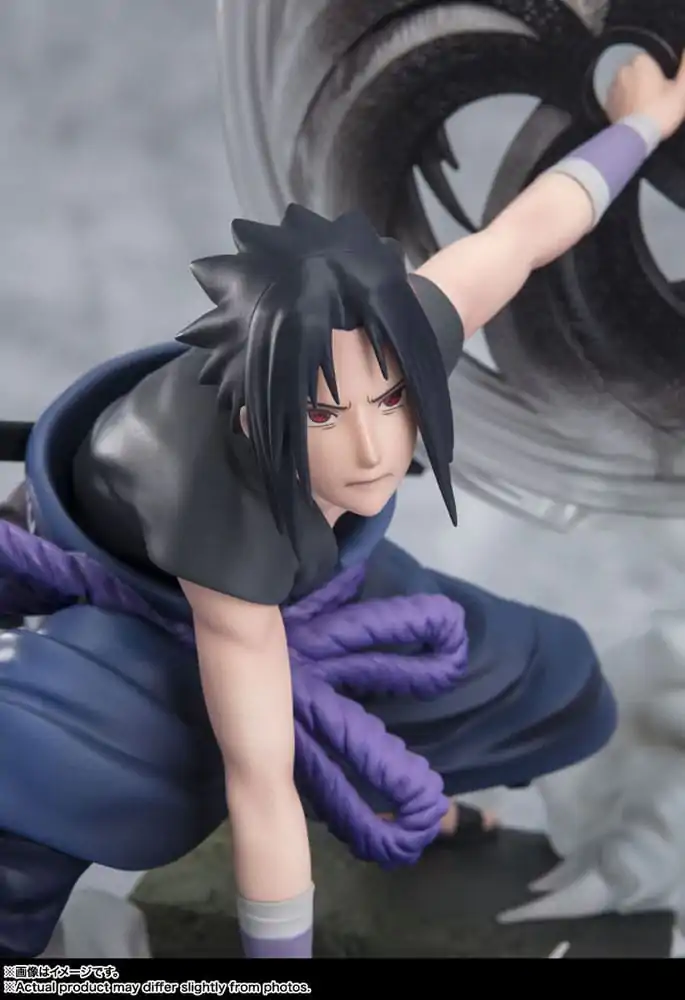Naruto Shippuden FiguartsZERO Extra Battle PVC Socha Sasuke Uchiha -The Light & Dark of the Mangekyo Sharingan- 20 cm produktová fotografia