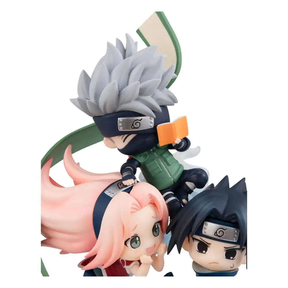 Naruto Shippuden FigUnity PVC Mini Figúrka Gather here, Team 7 13 cm termékfotó