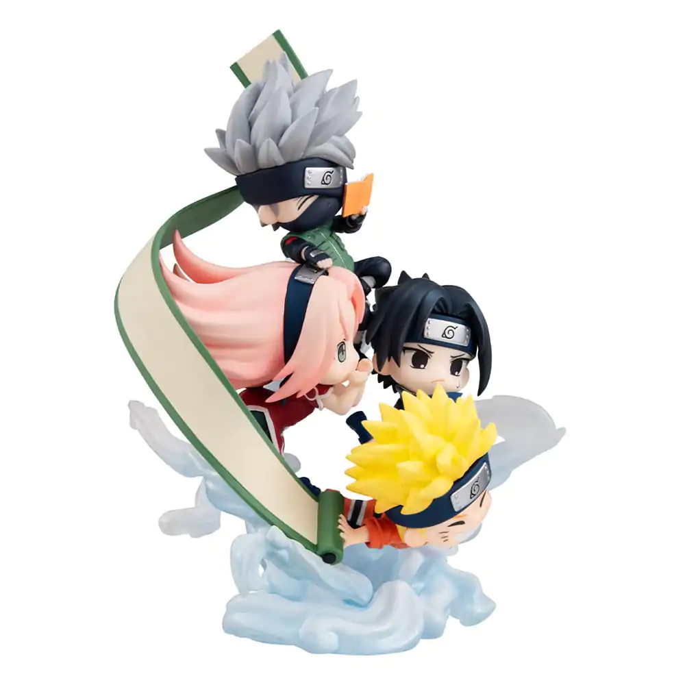 Naruto Shippuden FigUnity PVC Mini figúrka Gather here, Team 7 13 cm (s darčekom) termékfotó