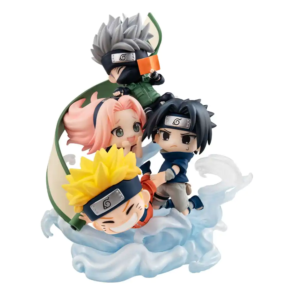 Naruto Shippuden FigUnity PVC Mini figúrka Gather here, Team 7 13 cm (s darčekom) termékfotó