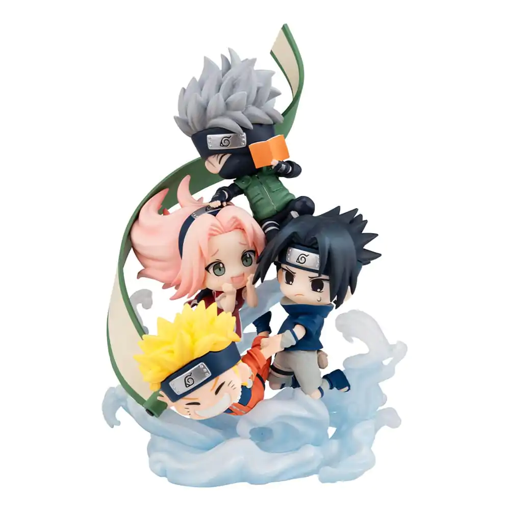 Naruto Shippuden FigUnity PVC Mini figúrka Gather here, Team 7 13 cm (s darčekom) termékfotó