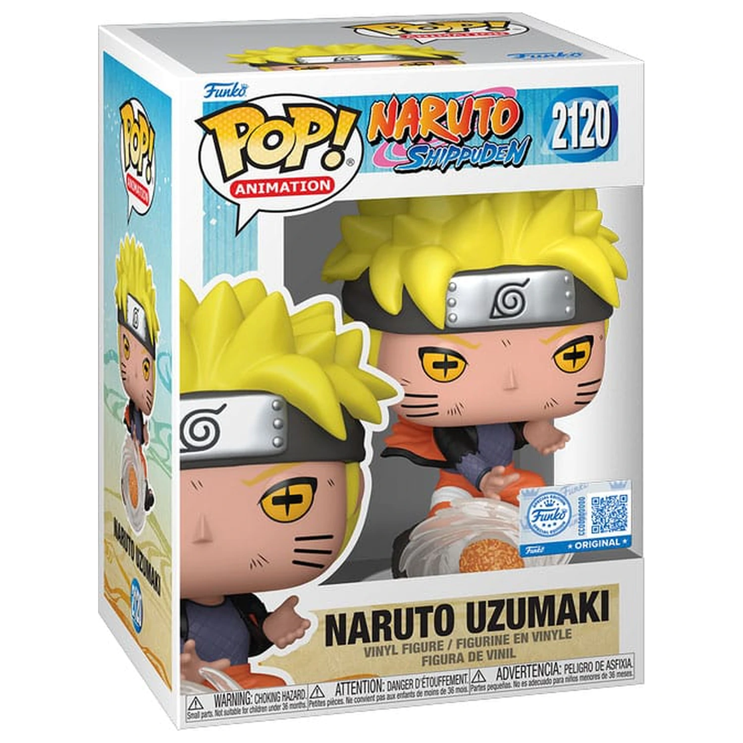 Naruto Shippuden Funko POP! Animation Vinylové figúrky Naruto Uzumaki (Lava Release Rasenshuriken) 9 cm produktová fotografia