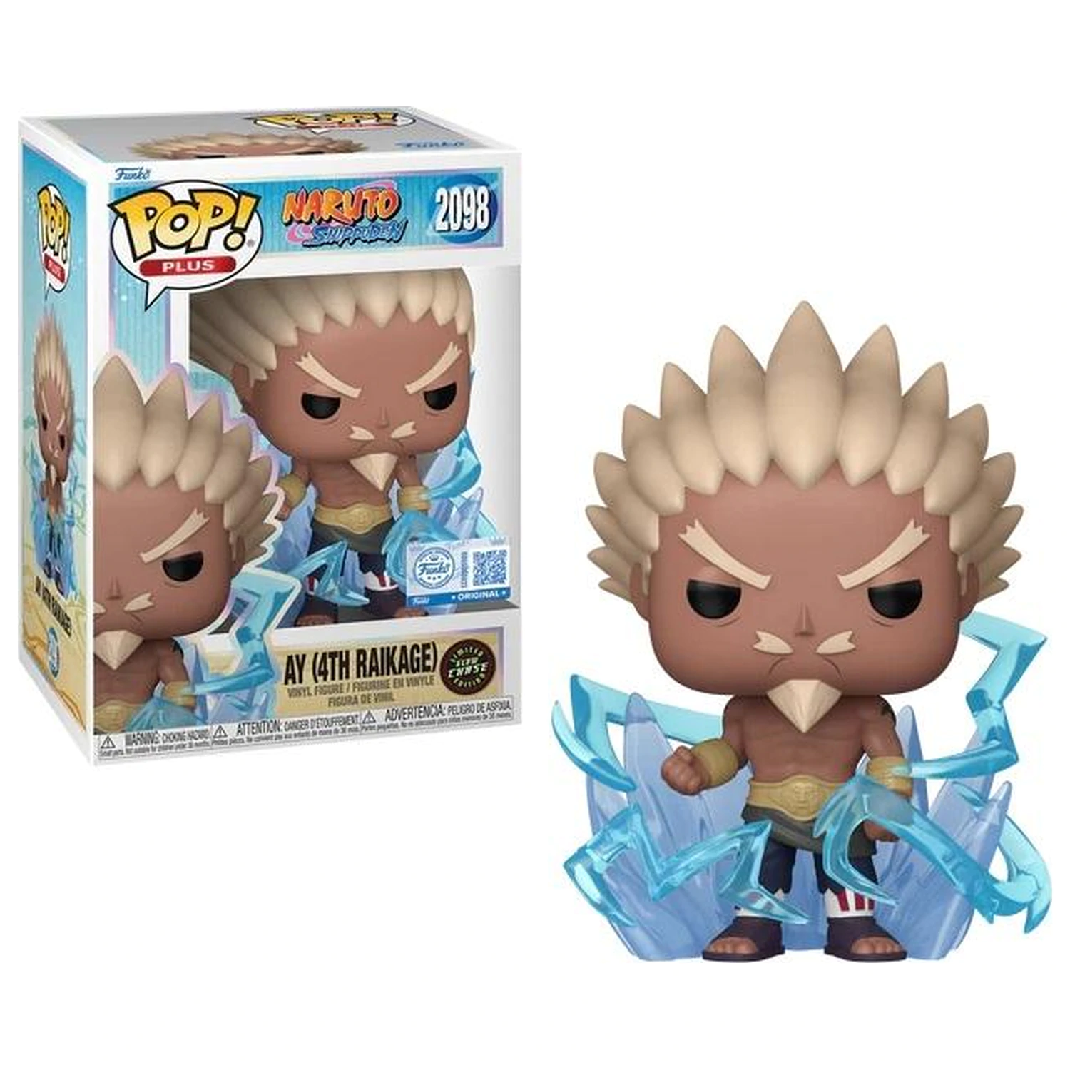 Naruto Shippuden Funko Pop! figúrka Animation 4th Raikage With Chase (GW) produktová fotografia