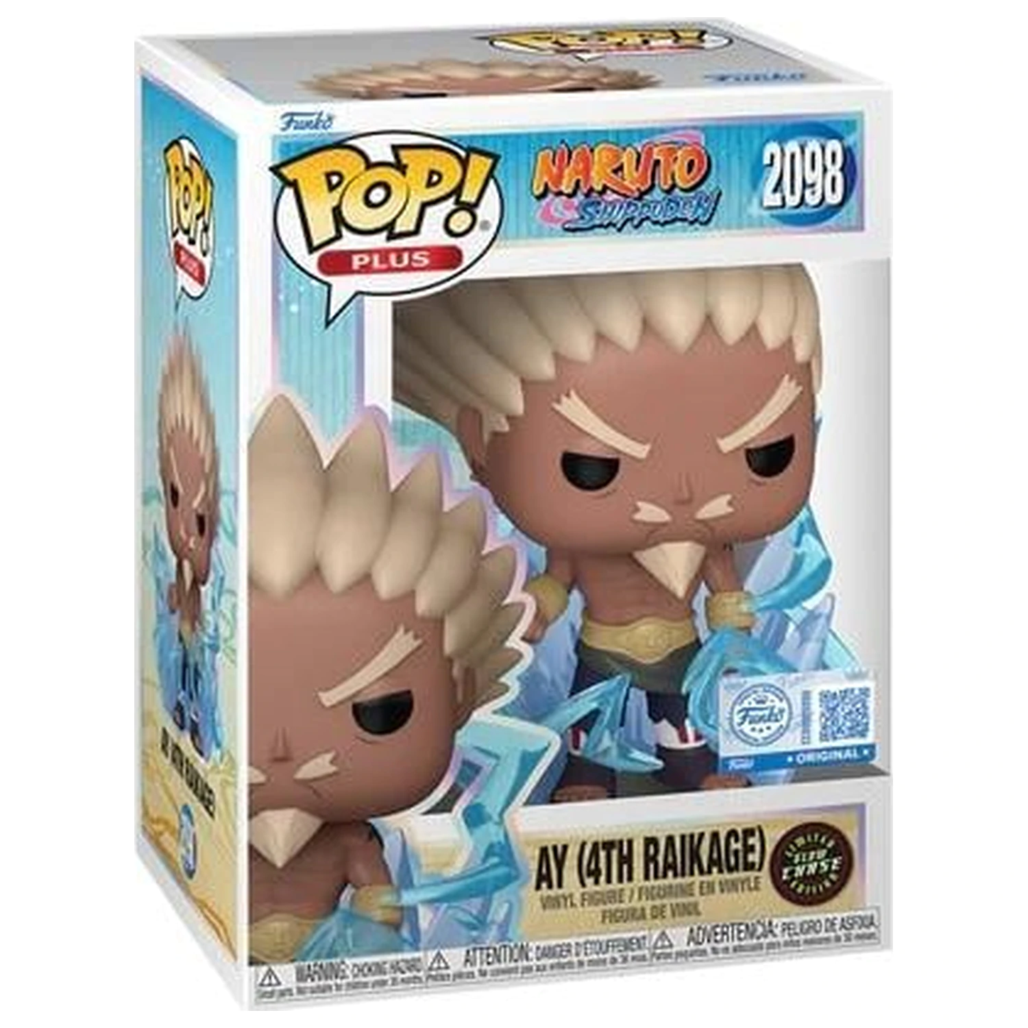 Naruto Shippuden Funko Pop! figúrka Animation 4th Raikage With Chase (GW) produktová fotografia