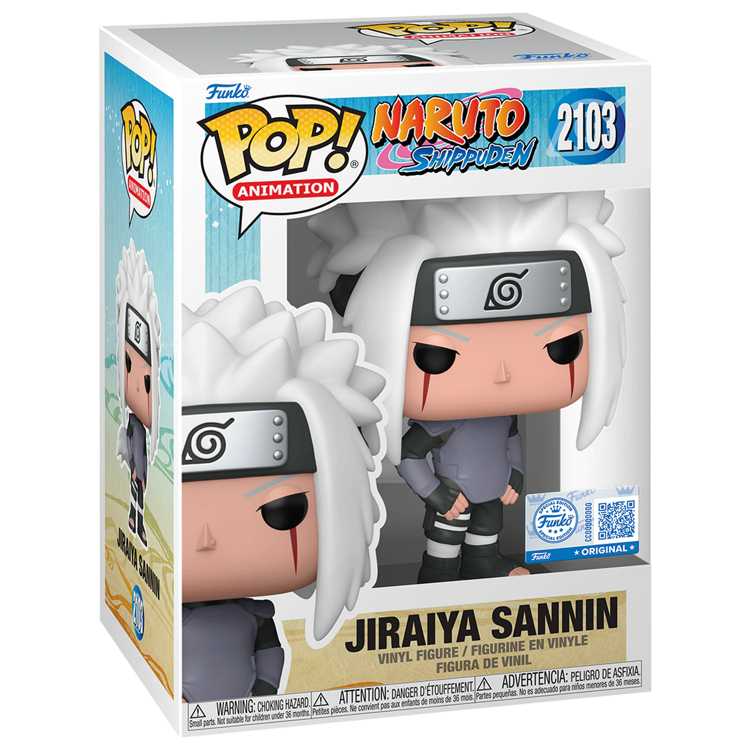 Naruto Shippuden Funko POP figúrka Animation Jiraiya Sannin produktová fotografia